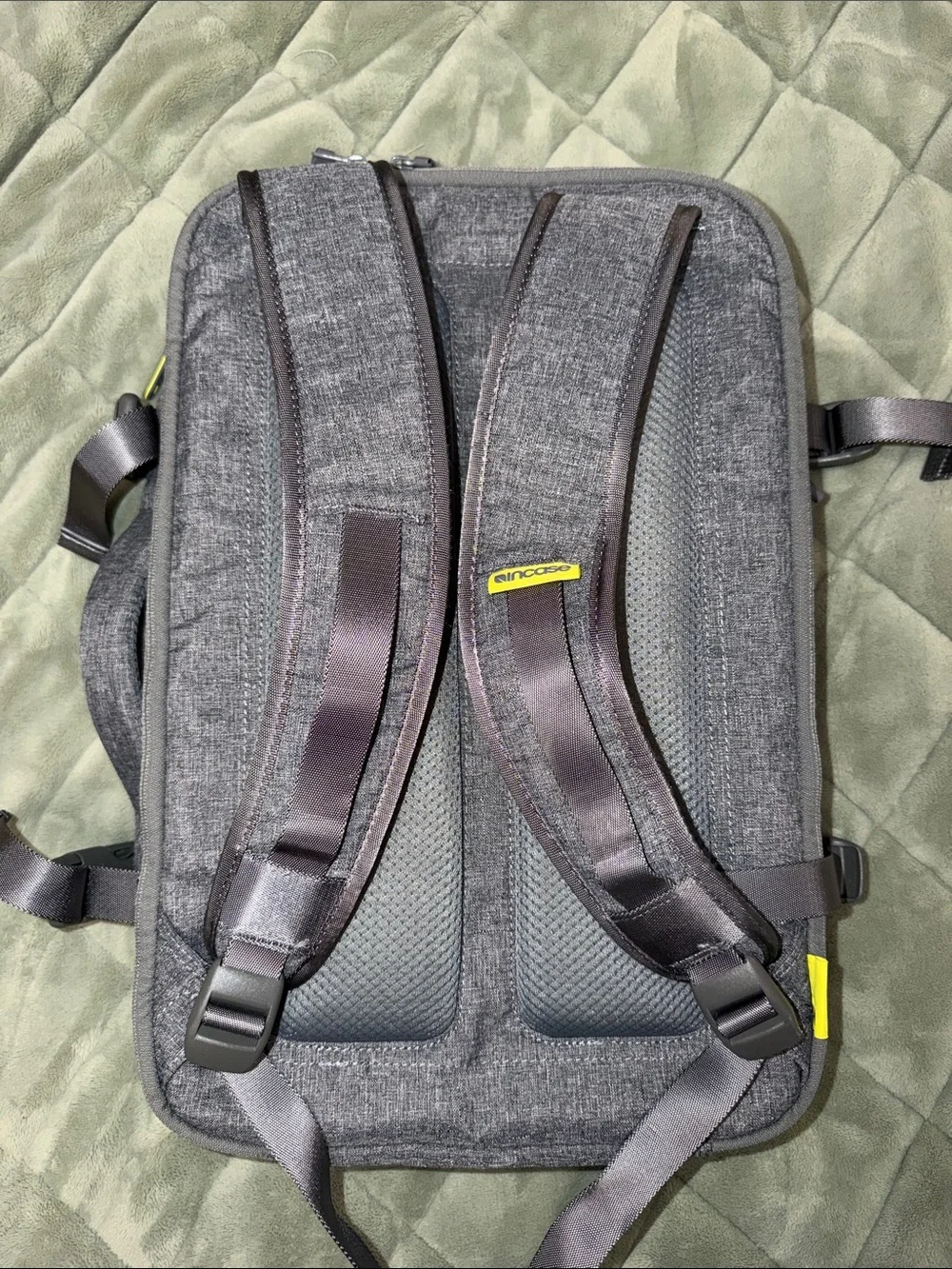 Incase EO Heather Gray Expandable Carry on Travel Backpack